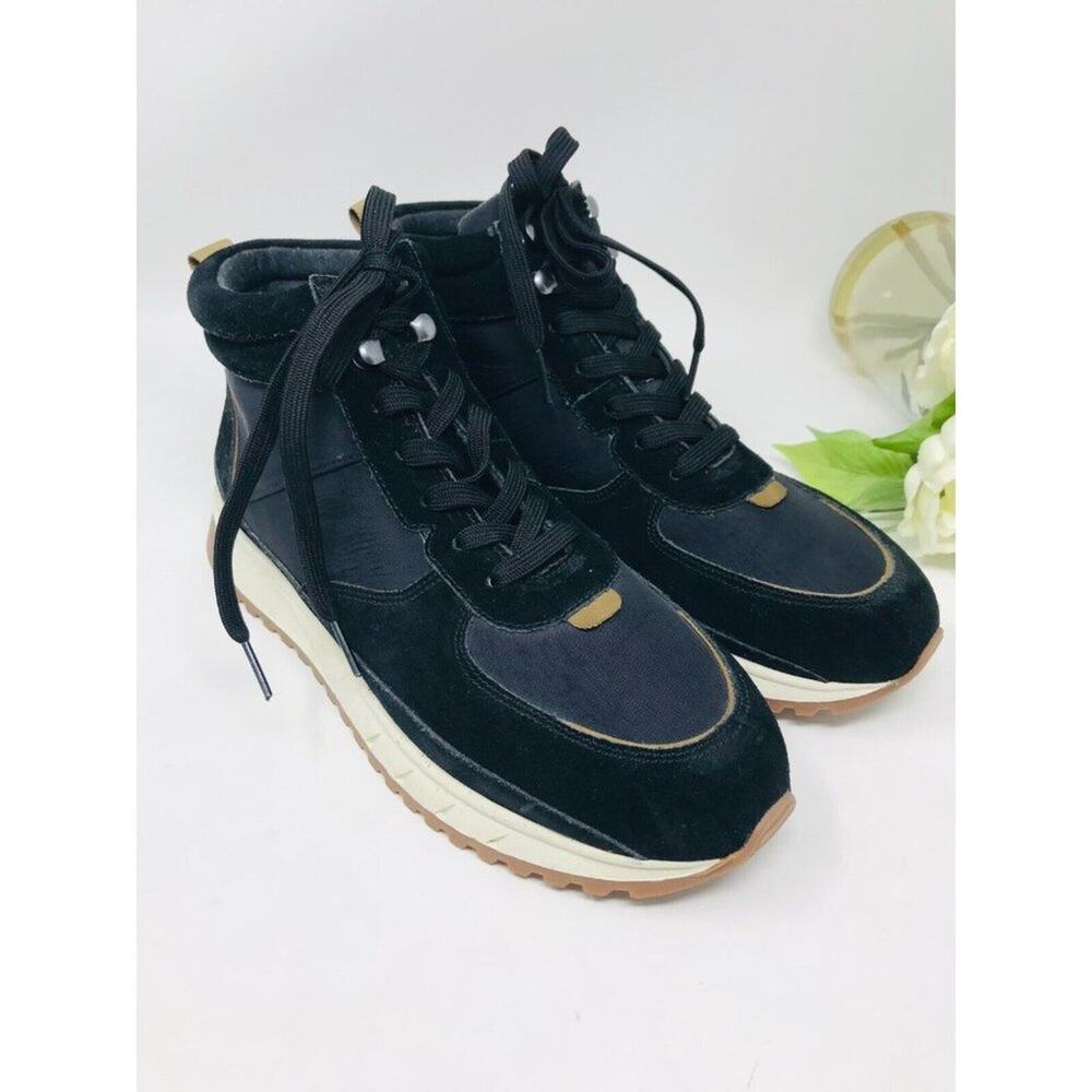 Madewell‎ The Sneaker Boot High Top Black Hiking Outdoors NWOT, 9.5